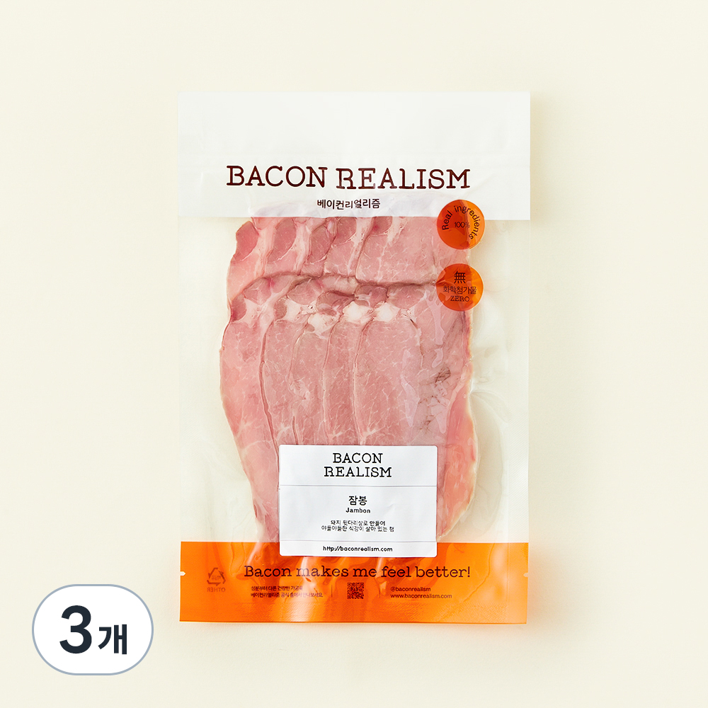 [로켓프레시] 베이컨리얼리즘 잠봉, 150g, 3개 29,700원