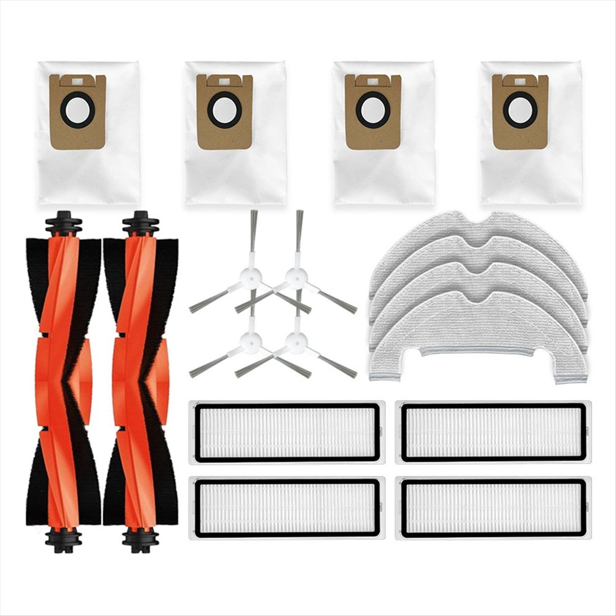 Dreame Bot D10 Plus, Z10 Pro, L10 Plus 로봇 진공 교체 부품 액세서리 메인 사이드 브러시 HEPA 필터 MOP 17,260원