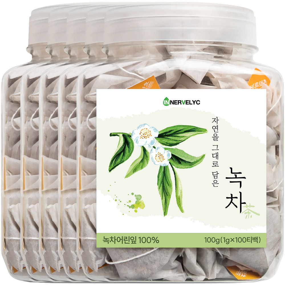 이너블릭 녹차 1500만 티백 판매 돌파 PLA 친환경 필터 65,910원