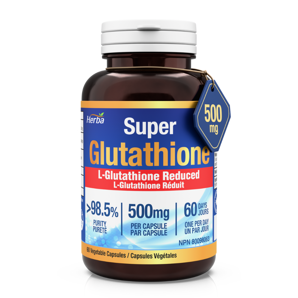 글루타치온 500mg 60캡슐 고함량 슈퍼 L- Glutathione 환원형 허바 캐나다, 60정, 1개 40,000원
