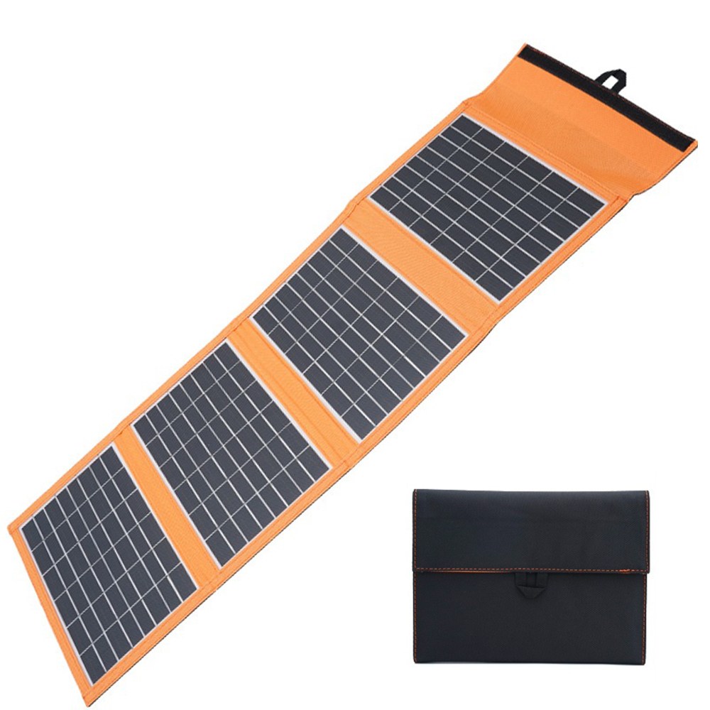 RYNOVEX 태양광 패널 충전기 6V 휴대용 접이식 단결정 캠핑용 야외 낚시용 전지판 차량용 태양열 발전기, 20W, 1개 63,000원