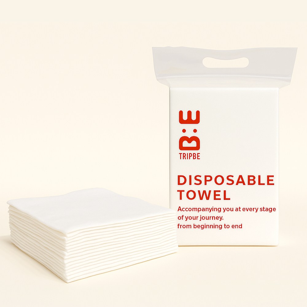 트립비 국내산 일회용 수건 고급형 여행용수건 30x80cm 10매 8,200원
