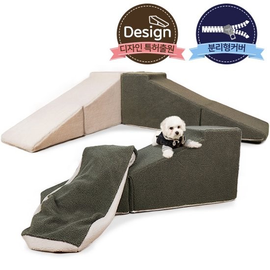 [펫츠맘마]강아지계단용-슬라이드형 교체형커버 55,000원