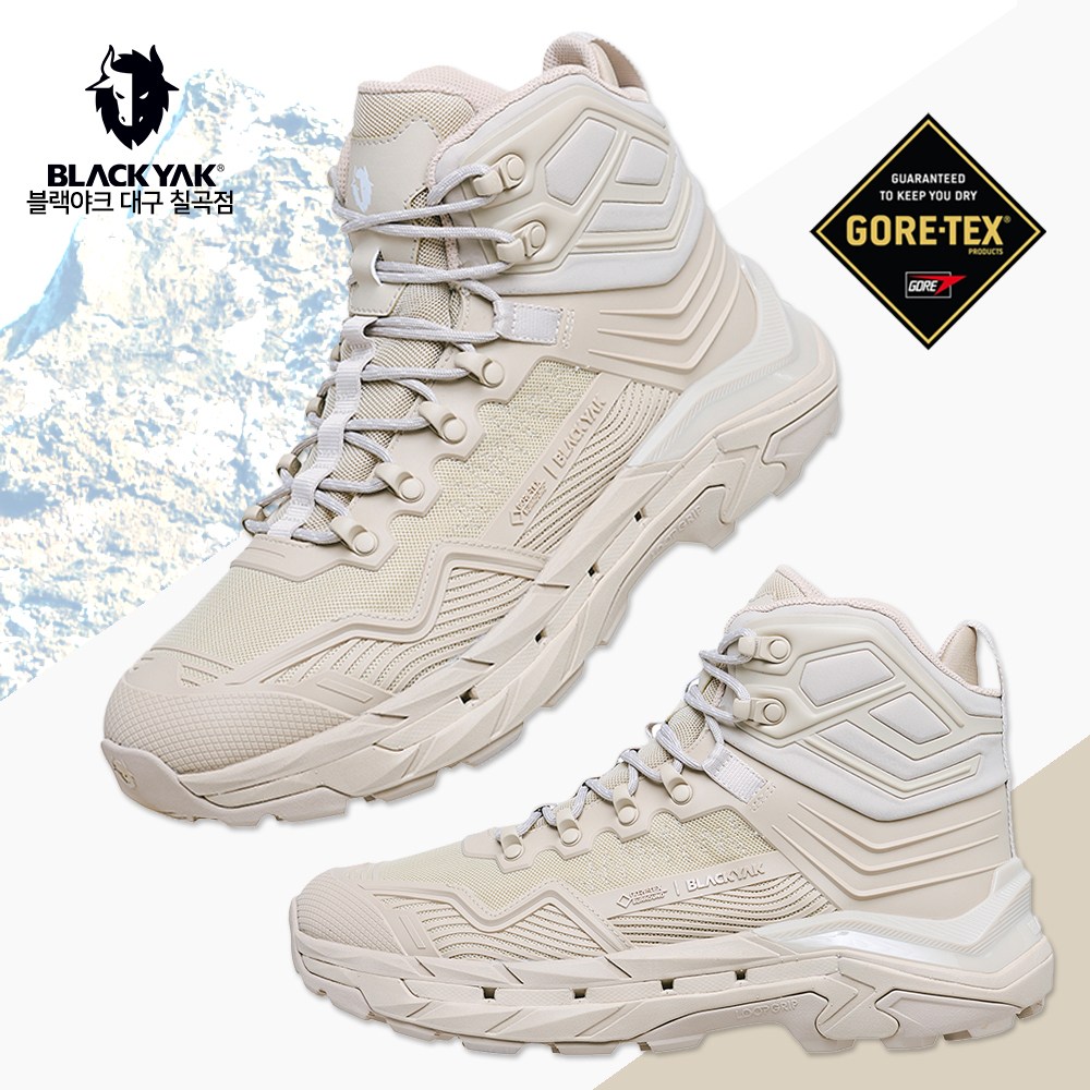 블랙야크 고어텍스 등산화 유니언 GTX 방수 방취 기능 통기성 좋은 발목 보호 미드컷 트레킹화 151,360원