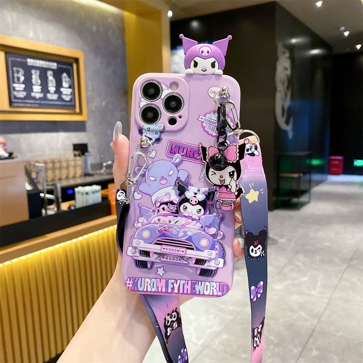 갤럭시 A16 무너폰 쿠로미 키즈폰 스트랩 붙이는 톡 케이스 27,900원