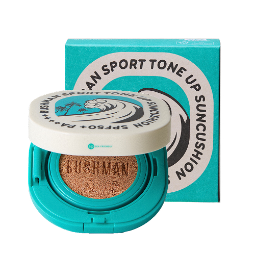 부쉬맨 스포츠 톤업 선쿠션 SPF50+ PA++++, 15g, 1개 19,500원