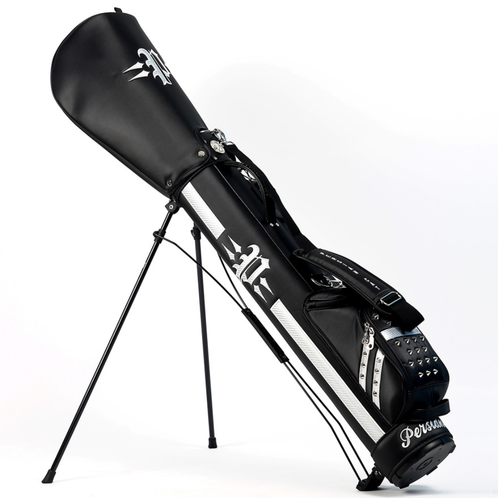 페르시안캣 P로고 지크 스탠드 골프 하프백 004 블랙 (PERB6NHB004), 단일색상 248,000원