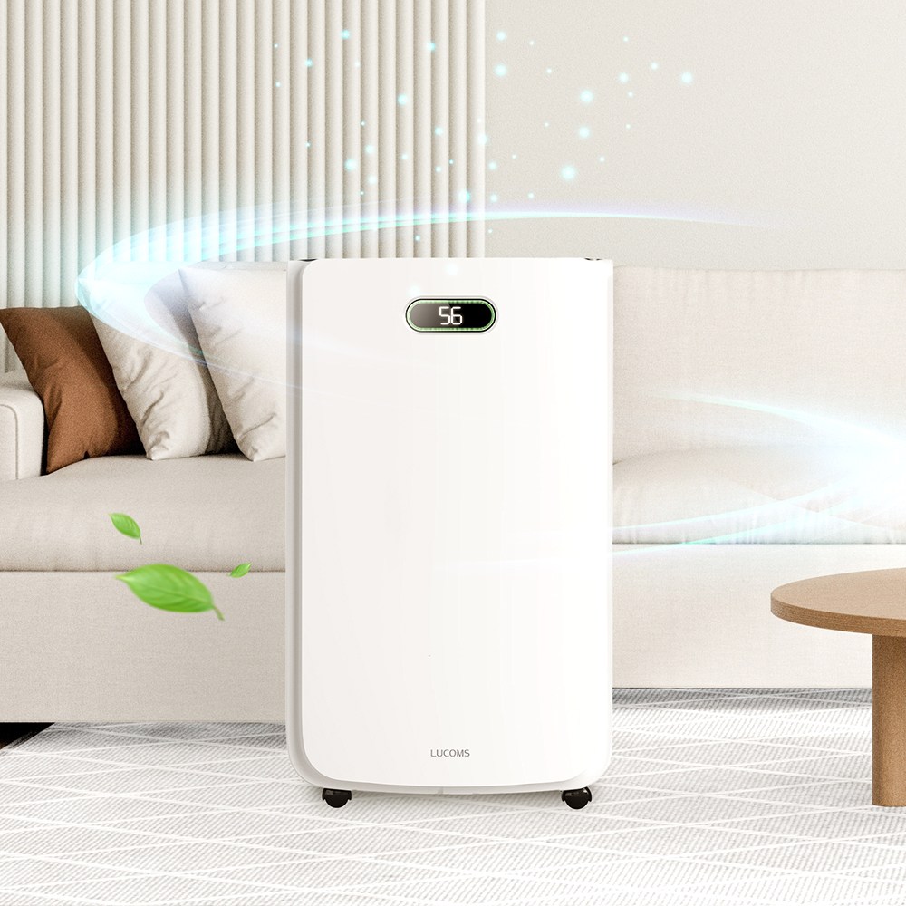 루컴즈 가정용 대용량 공기청정 제습기 20L 화이트 D020F01-W 219,000원