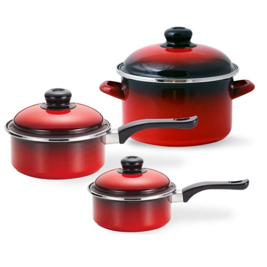 ELO 쿡포트 빨간법랑 냄비 3종 세트 인덕션 IH 125,320원