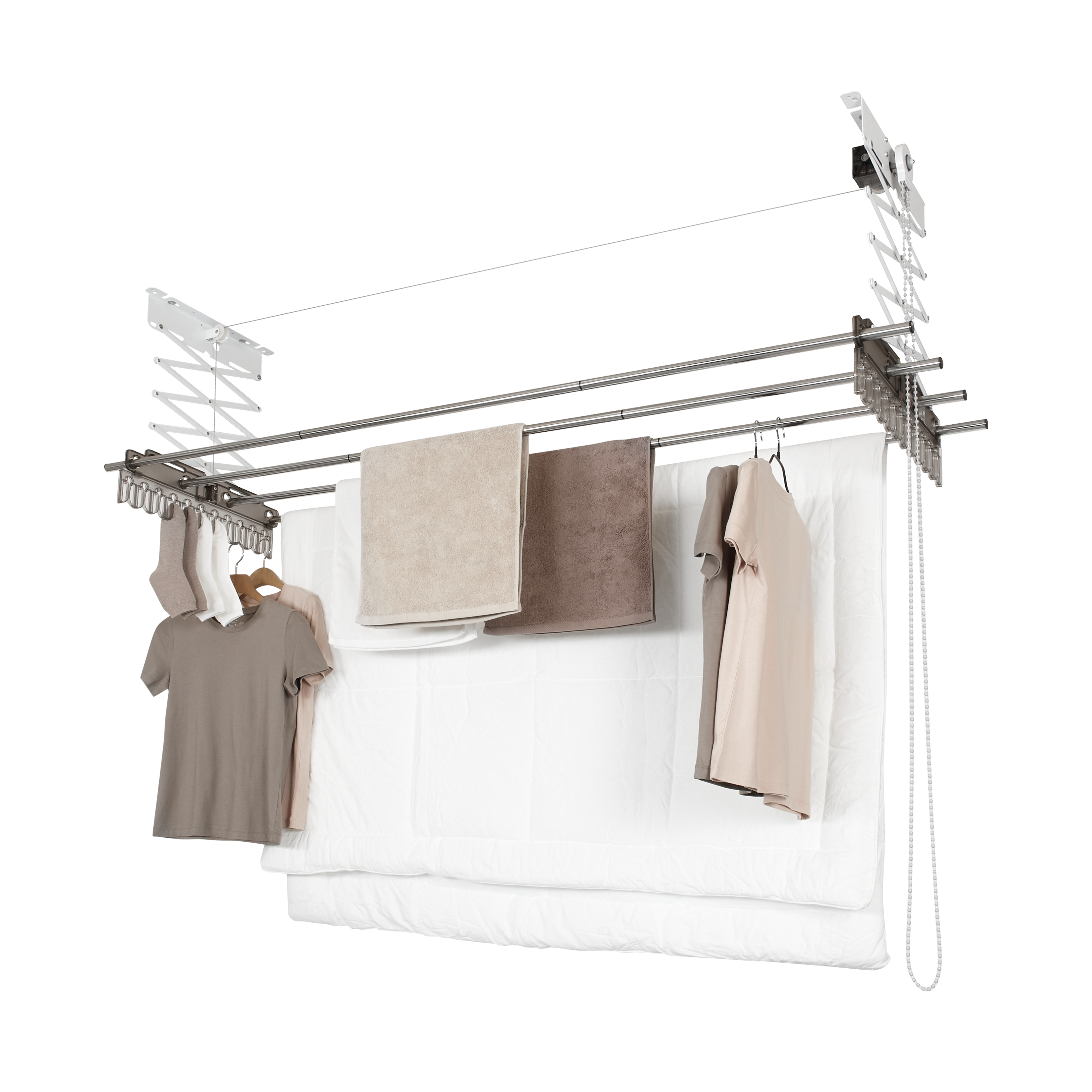 웰렉스 천정형 수동 반자동 스테인레스 빨래건조대, 1개 145,000원