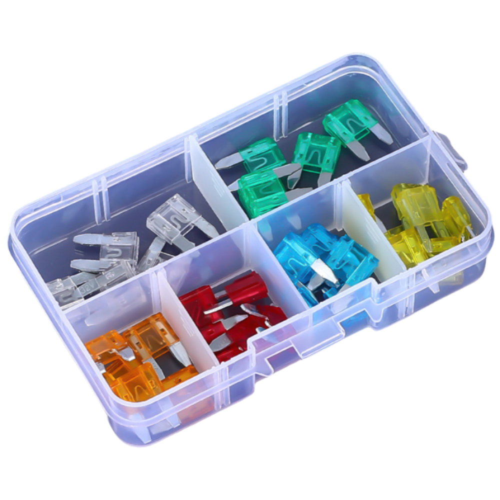 (제이케이) 카 자동차용 휴즈 퓨즈 FUSE 신형 미니 mini fuse 40pcs CAR FUSES 5,510원