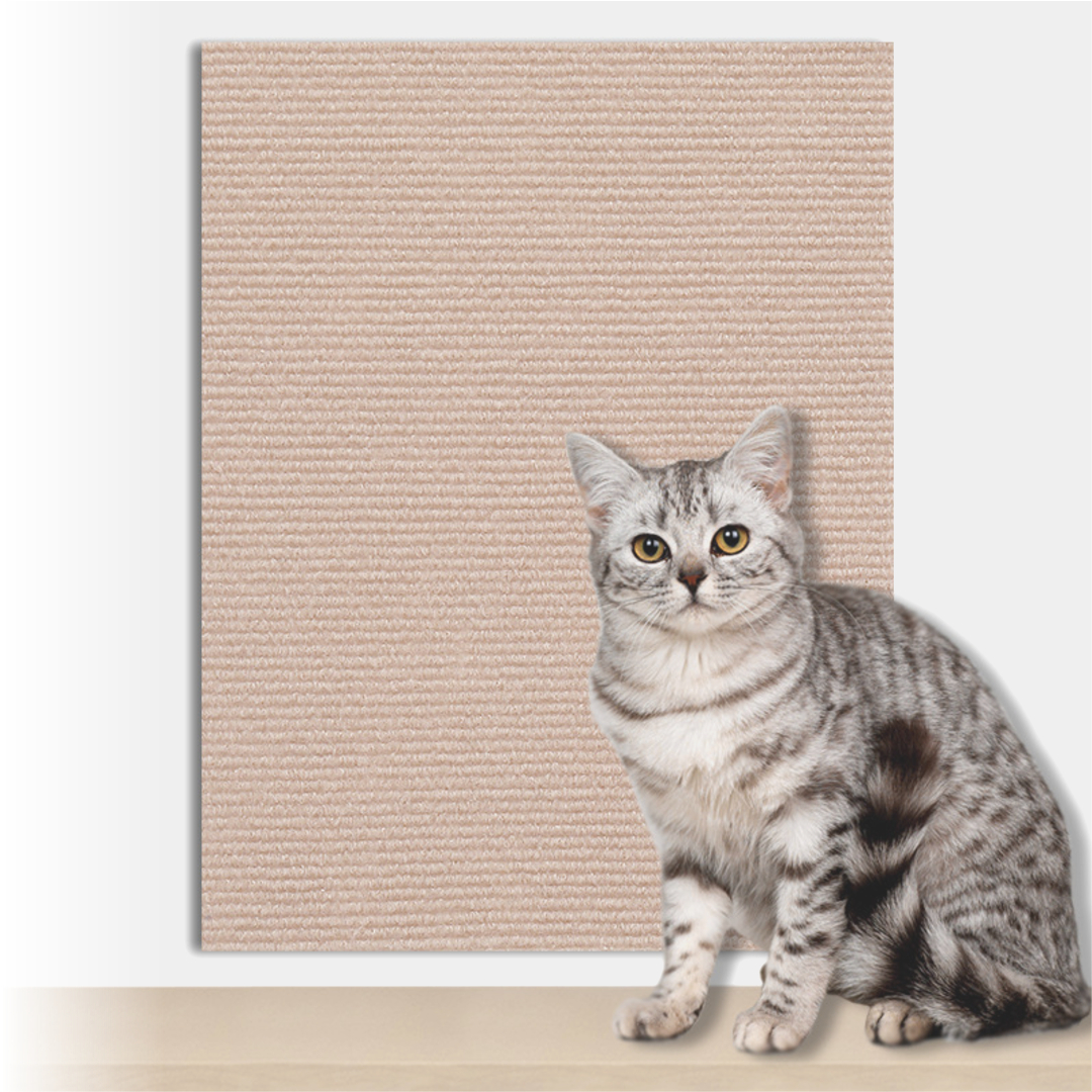 마아 고양이 벽 수직 리폼 잘라쓰는 부착식 스티커형 카페트 스크래쳐 8,500원