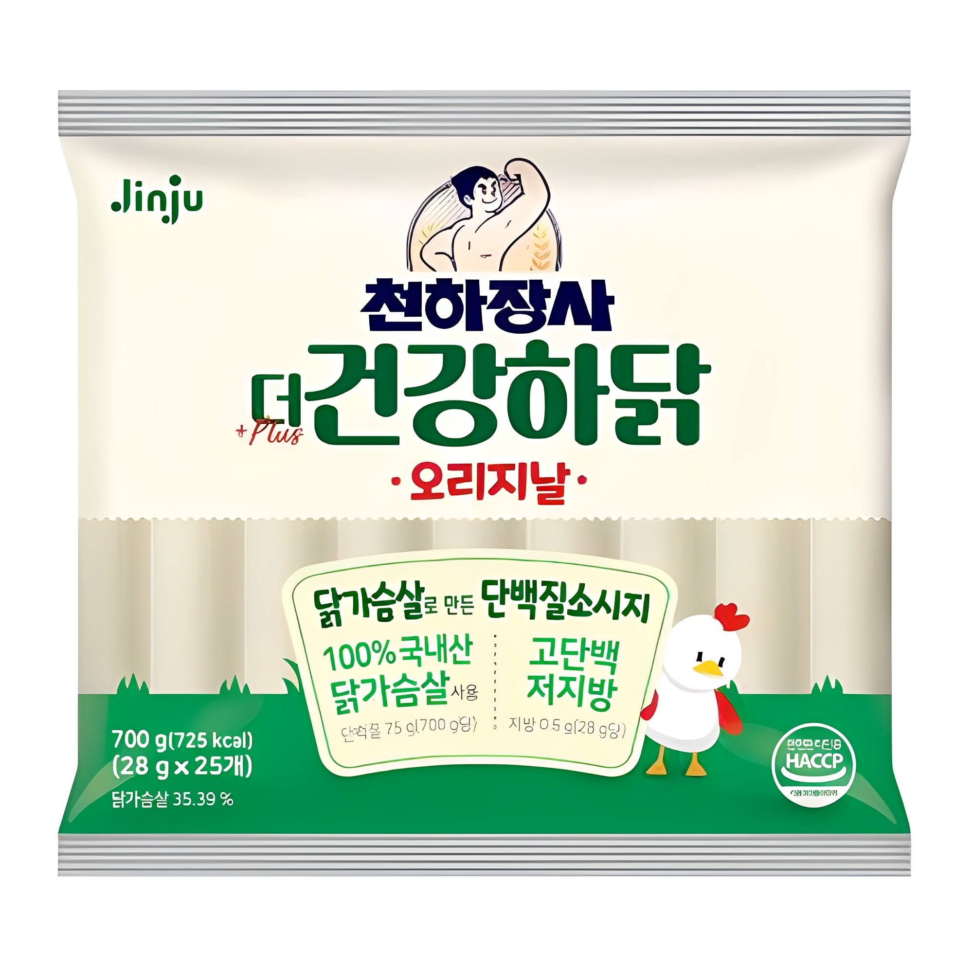 건강하닭 오리지날 소시지, 700g, 1개 8,780원