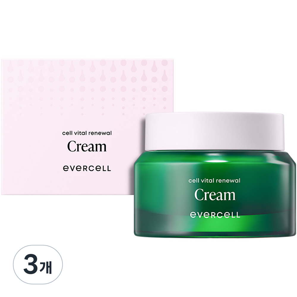 에버셀 셀바이탈 리뉴얼 크림 피부장벽케어 피부줄기세포화장품, 60g, 3개 98,280원