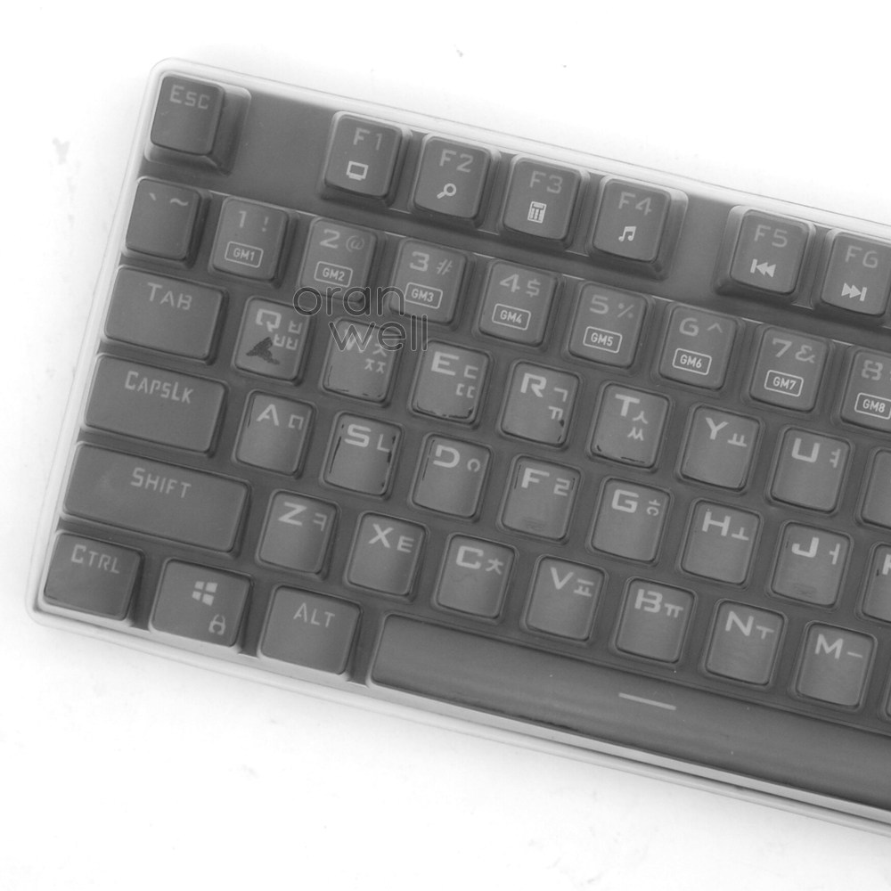 오랜웰 앱코 K660/K660S 키보드덮개/커버/키스킨 실리콘재질(59) 6,600원