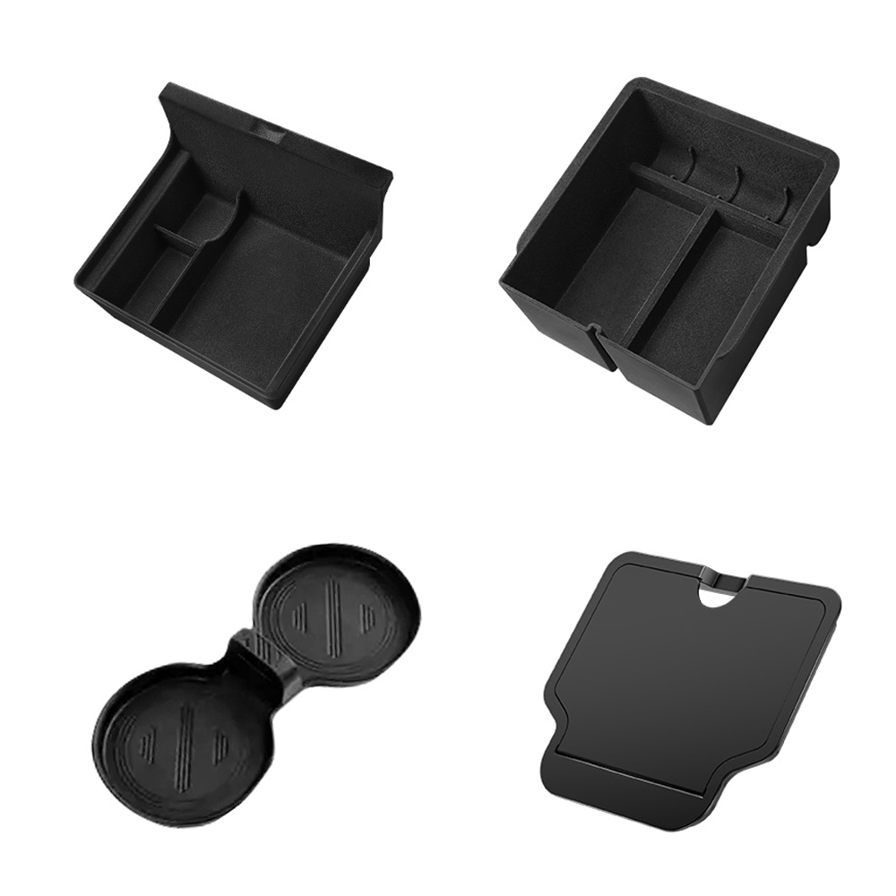 YZ 테슬라 모델Y 주니퍼 콘솔박스 수납함 보관함 세트 수납 보관 스웨이드 4인1 세트 테슬라 모델y 주니퍼 악세사리, 모델Y 주니퍼/모델3 하이랜드, 블랙 35,900원