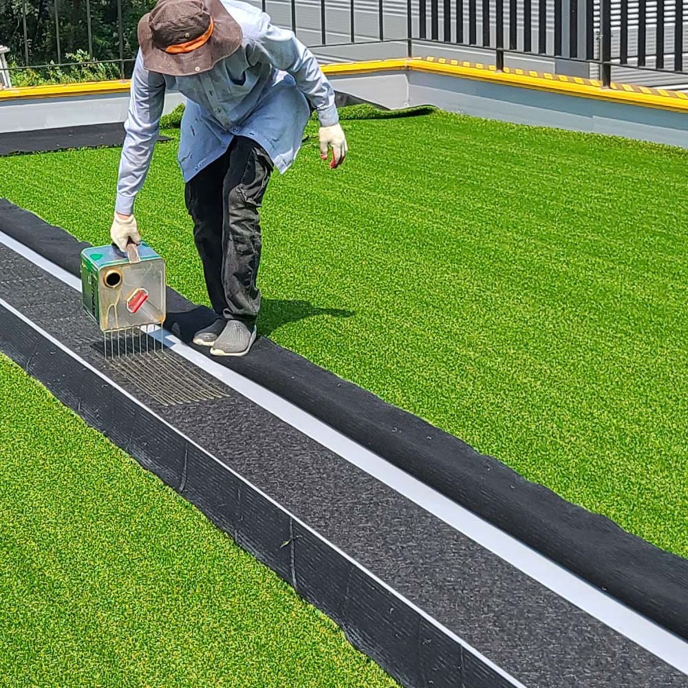 쉼터프 인조잔디 롤 조경 베란다 마당 옥상 테라스 매트 시공 16mm 2m x 10m 142,600원