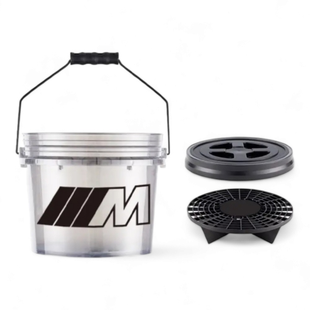 BMW M Car wash box 정품 M 세차버킷 그릿가드 세트, 반투명, 16L 44,900원