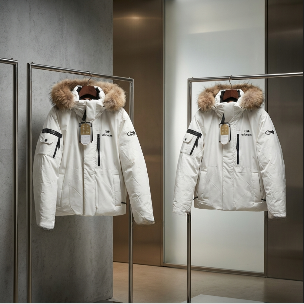 아이더 스투키 라이트 남녀공용 구스 다운 자켓 무난한 디자인 169,900원