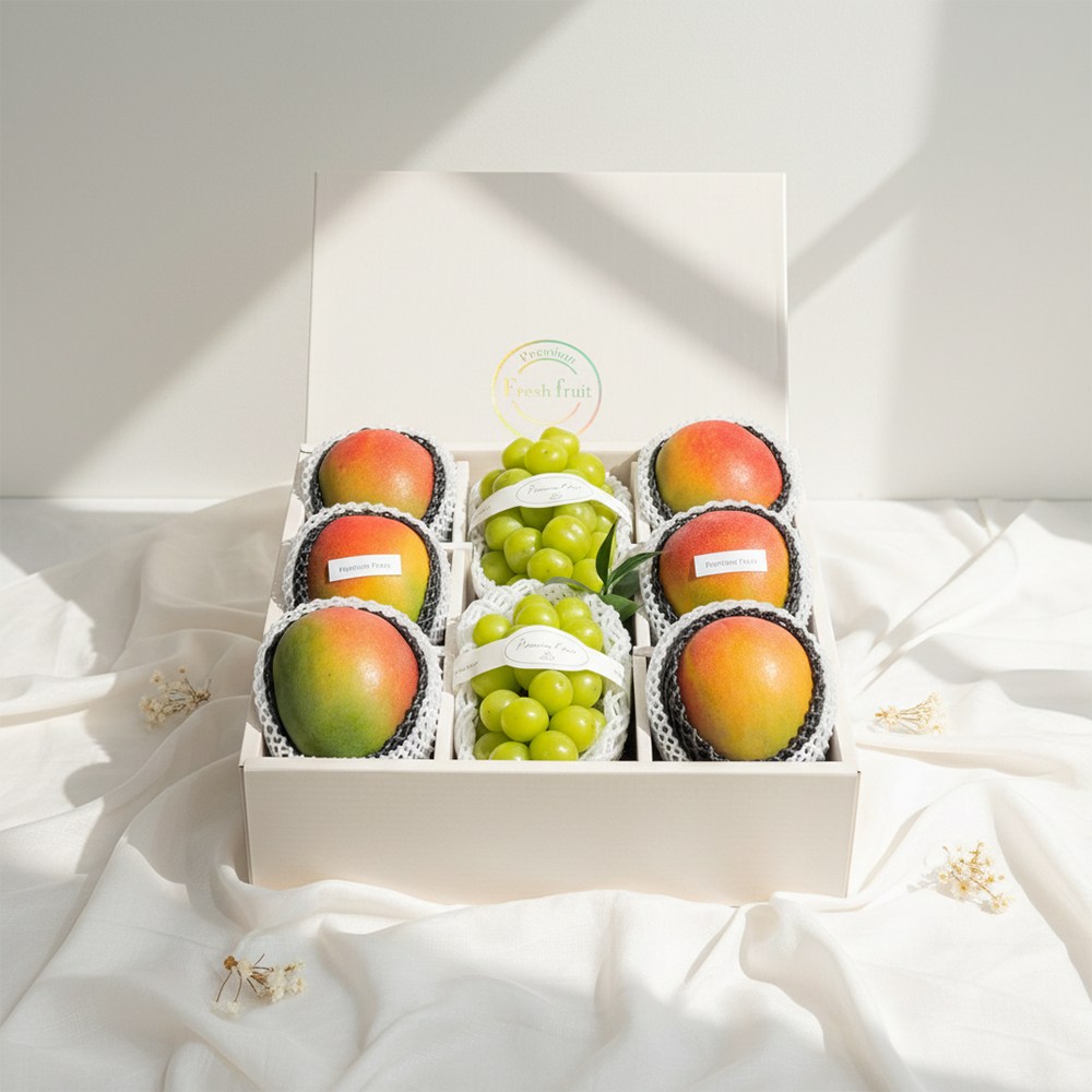 퐈퐈네 과일선물세트 8호 과일바구니 당일발송 설날 추석 명절 백화점과일 답례품 병문안 집들이 첫인사 선물 114,000원