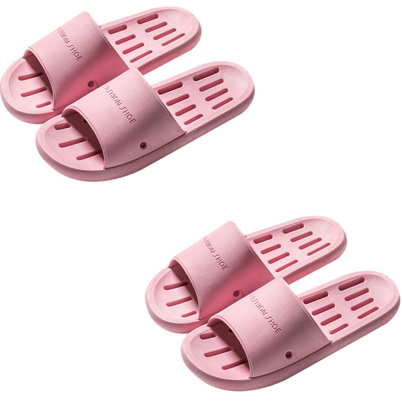 더자카 PVC 미끄럼 방지 물빠짐 양발 욕실화 2세트 8,550원