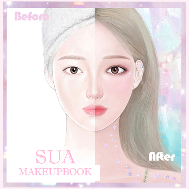 [컬러링 메이크업북/자체제작] 드로잉 선물 뷰티 메이크업 컬러링북 19,800원