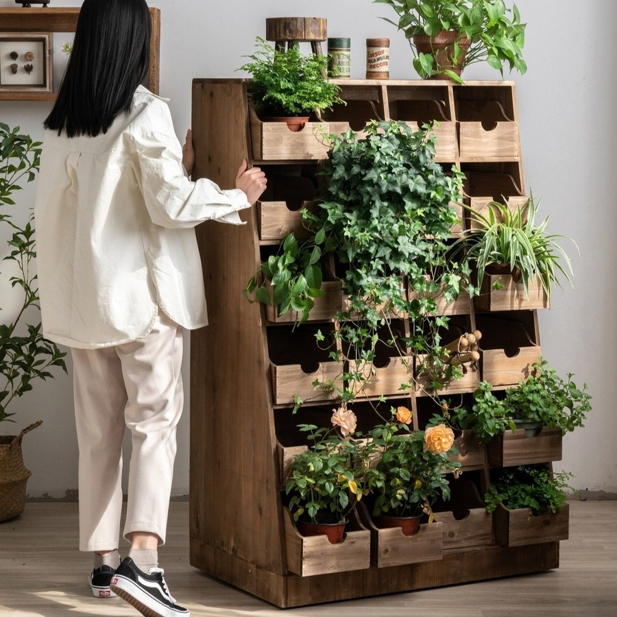 화분 장식장 수납장 식물장 서랍장 가드닝 꽃집 756,000원