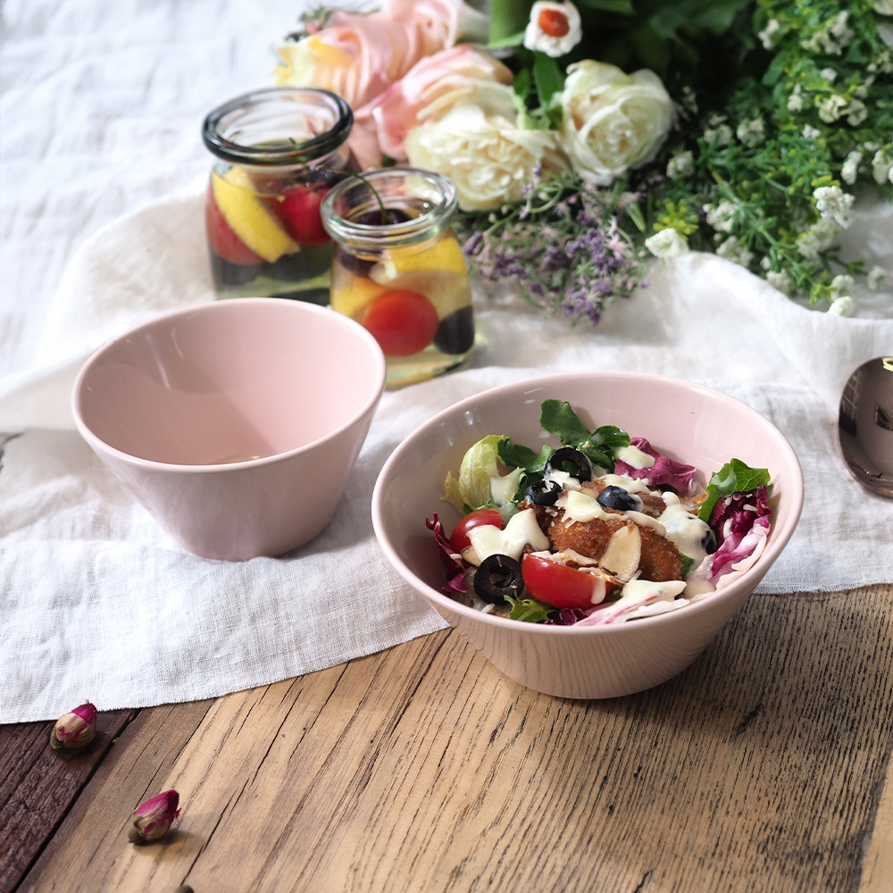 보울보울 어반데일리 2p, 쉬폰핑크, 공기 + 대접, 1세트 11,600원