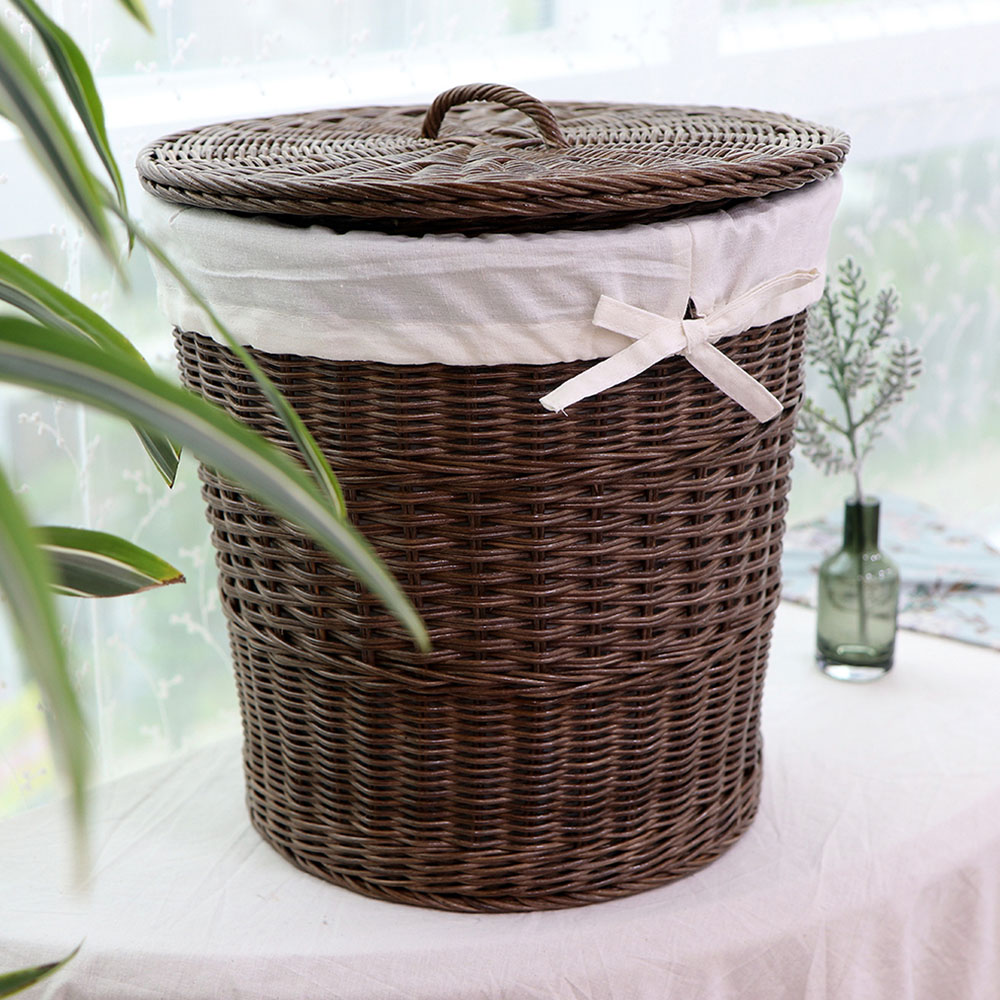 초록씨 크로스 라탄 빨래바구니 37,800원