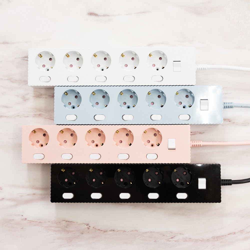 쿠폰19% 파워존 웨이브 멀티탭 개별 절전 과부하차단 5구 멀티콘센트 36,600원