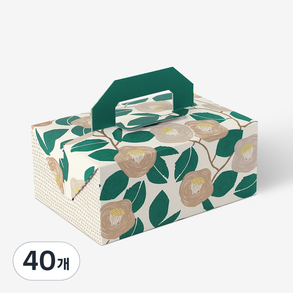 동백꽃 핸들 포장박스 20 x 13.5 x 9 cm 36,000원