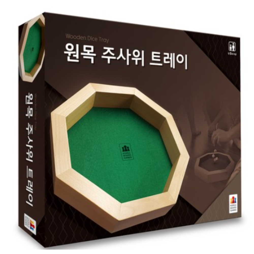 코리아보드게임즈 원목 주사위 트레이 45,000원