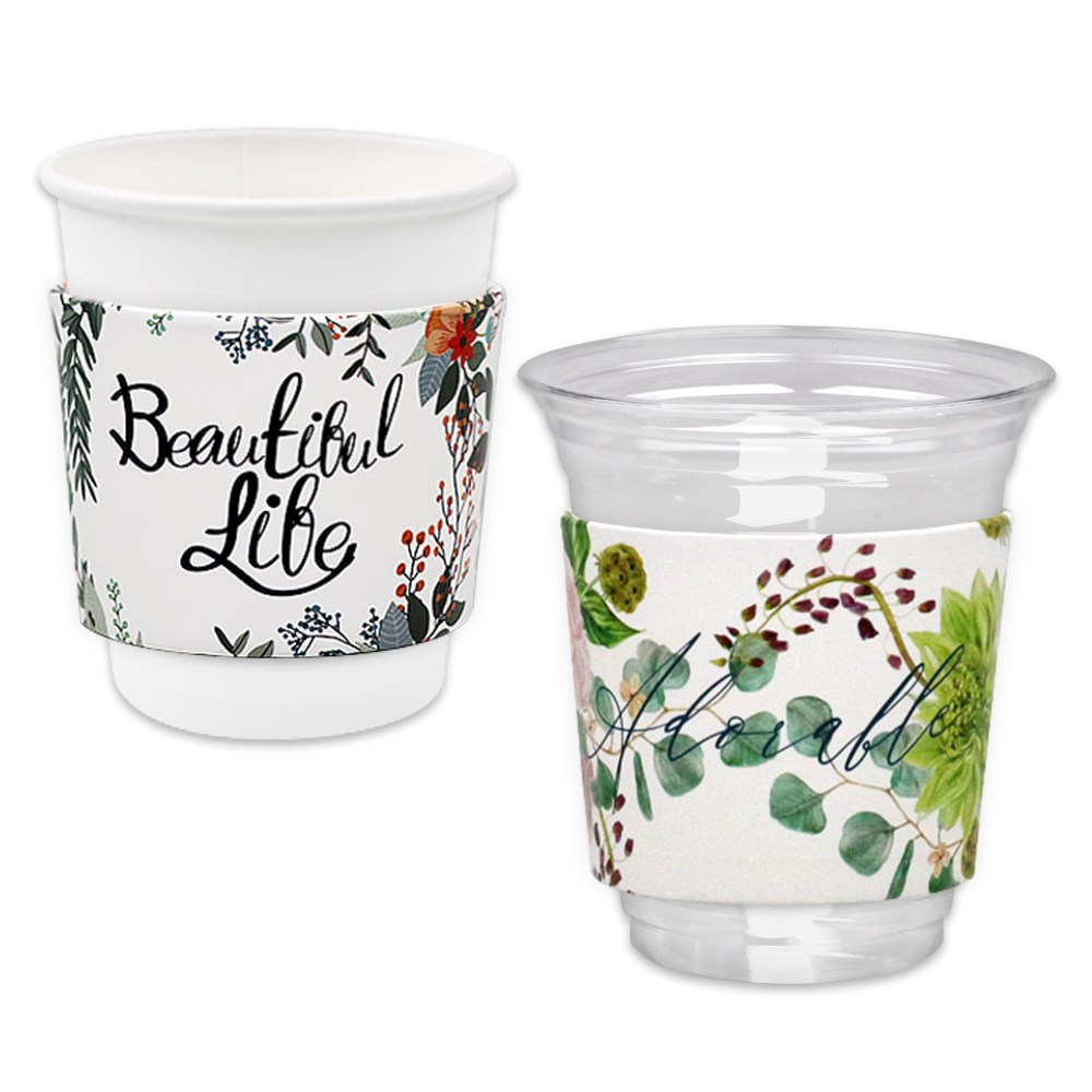 [LO] 10온스 13온스 디자인 테이크아웃 컵 뷰티풀 2종 에어홀더 1박스 500개 24,500원
