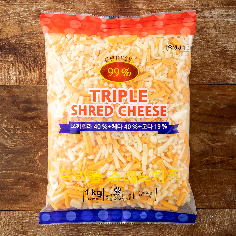 트리플 슈레드 치즈, 1kg, 1개입, 1개 17,980원