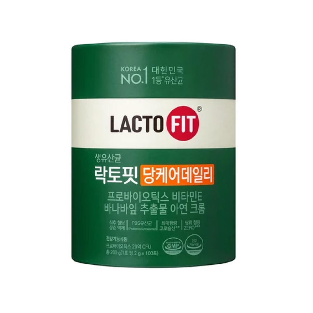 락토핏 당케어 데일리 유산균, 100회분, 200g, 1개 25,990원