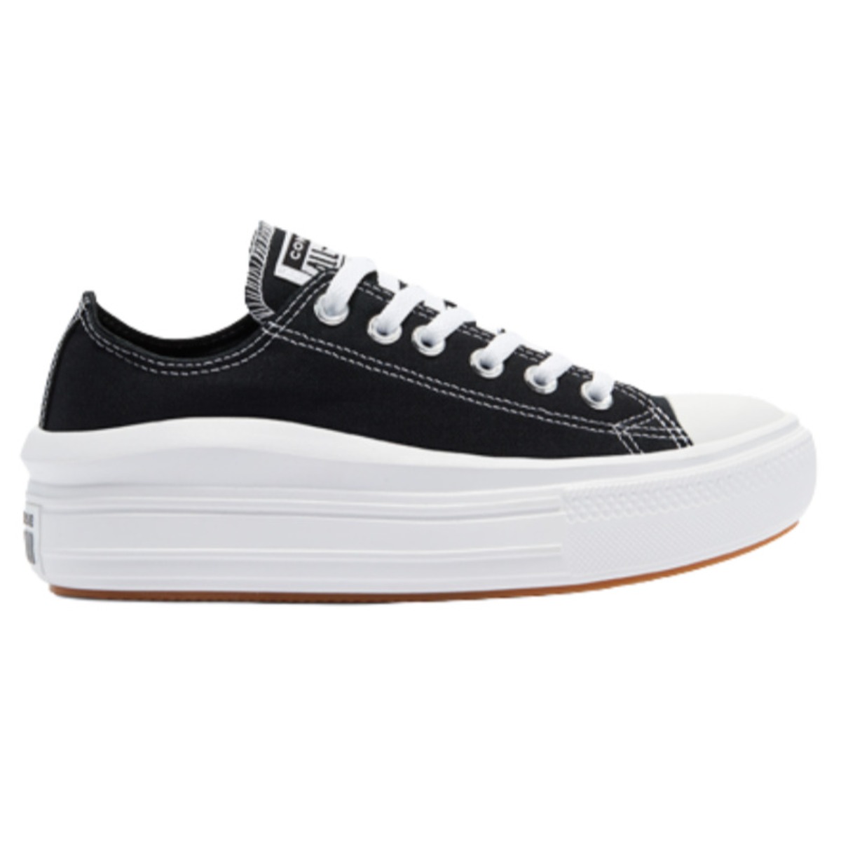 (국내매장판)정품 컨버스 척테일러 올스타 무브 블랙 로우+고무끈 85,000원