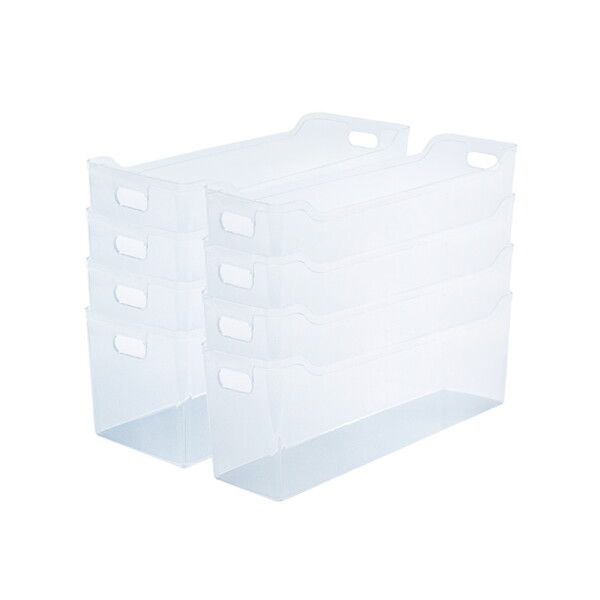 [실리쿡] 롱하프트레이대소 8개세트(투명) 25,900원