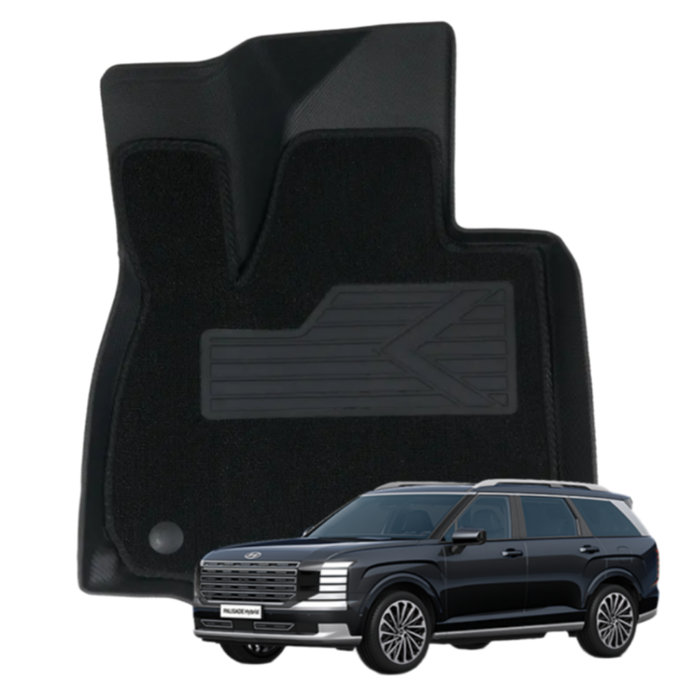 비젠티엄 자동차 팰리세이드LX3 2세대 TPE 더블카매트, 7인승 하이브리드, LX3 팰리세이드 더블카매트 187,800원