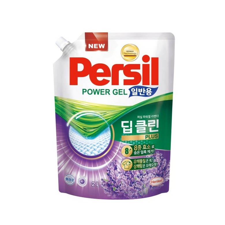 퍼실 딥클린 플러스 파워젤 라벤더 코튼 향 일반용 액상세제 리필, 2L, 2개 18,000원