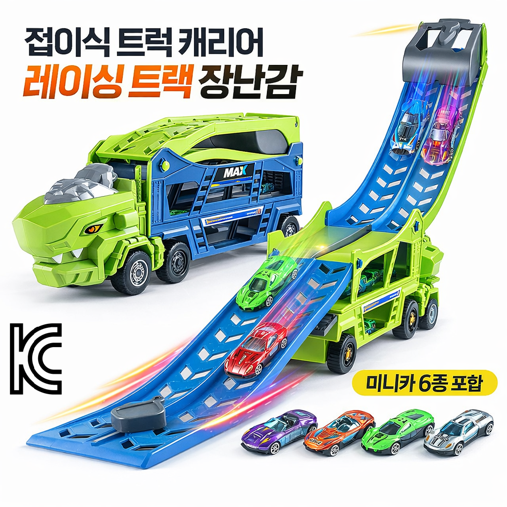 베이제 어린이 장난감공룡 수송차 세트 관성 엔지니어링 차량 어린이 선물 K-2206 22,050원