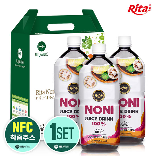 리타 노니주스 NFC 착즙 원액 (1000mlx3병) 선물세트 37,900원