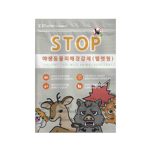 안전하고강력한천연황토펠렛, 멧돼지,고라니,고양이등야생동물피해경감제 STOP야생동물피해경감제 1kg 1개, 1개, 1kg 29,000원