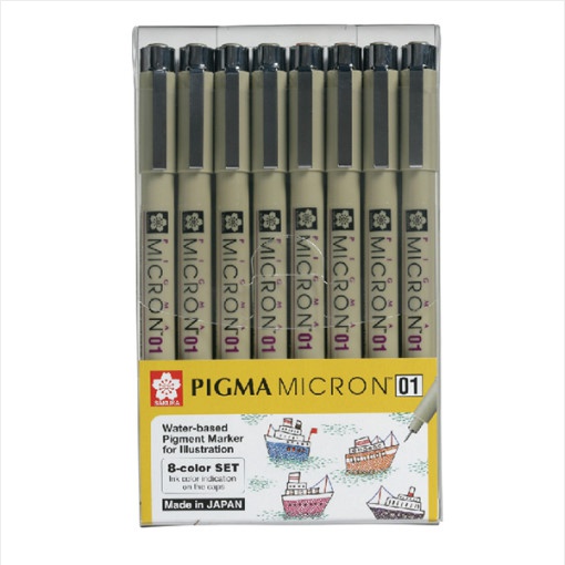 아주문구 PIGMA피그마 만화펜 8,400원