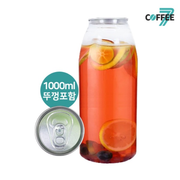 커피세븐 (공캔)캔시머용 PET 리터 공캔 1000ml 세트100개 48,850원