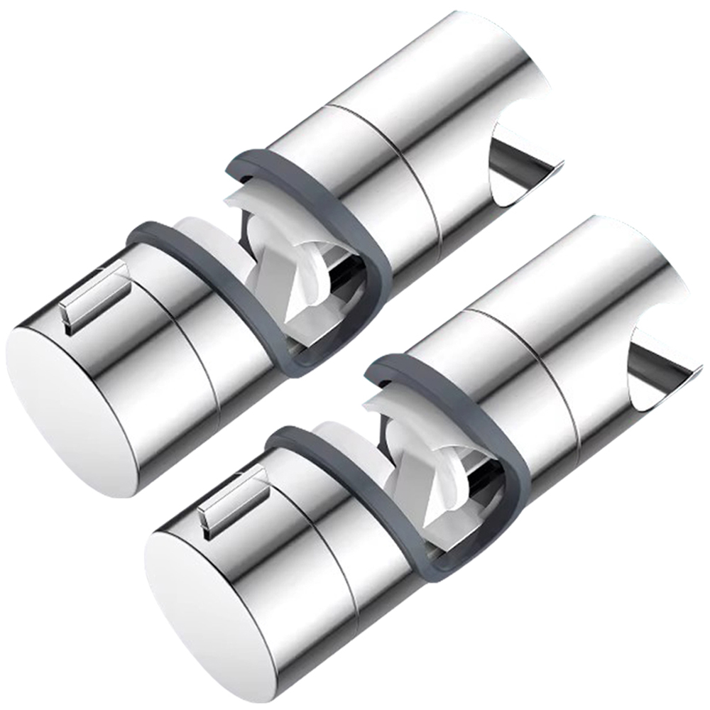 투데이리빙 2개 세트 샤워기 홀더 거치대 무타공 화장실 욕실 헤드 샤워봉 360도 회전 각도 높이 조절 샤워 고정 걸이 7,900원