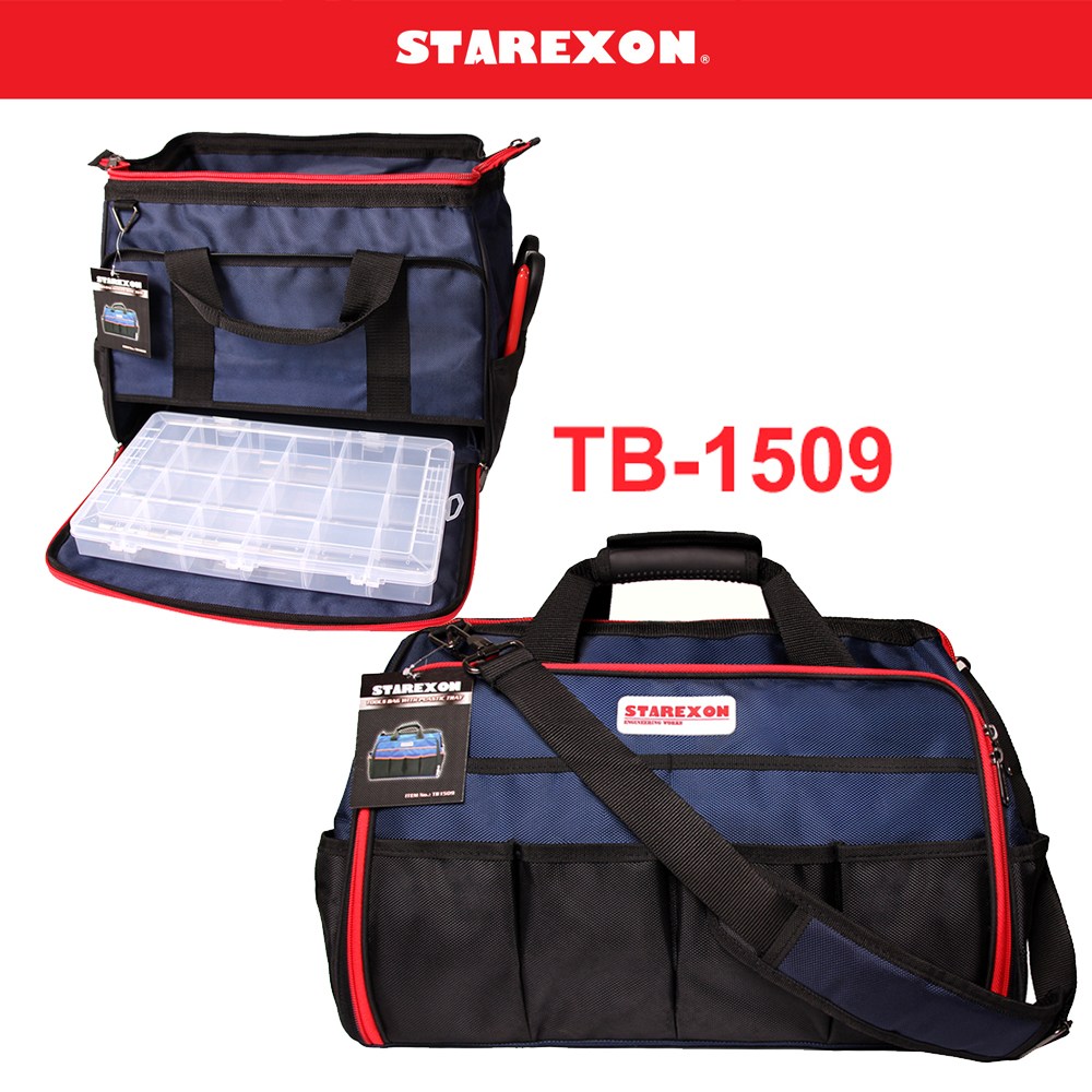 스타렉슨 공구가방 +부품함 TB-1509 생활방수 18포켓 공구함 공구수납 49,690원