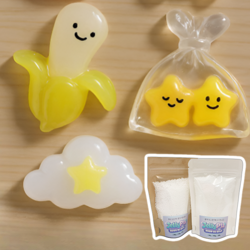 [KC인증] 메벨리 젤리플라 물라스틱 키링 만들기 세트 19,300원