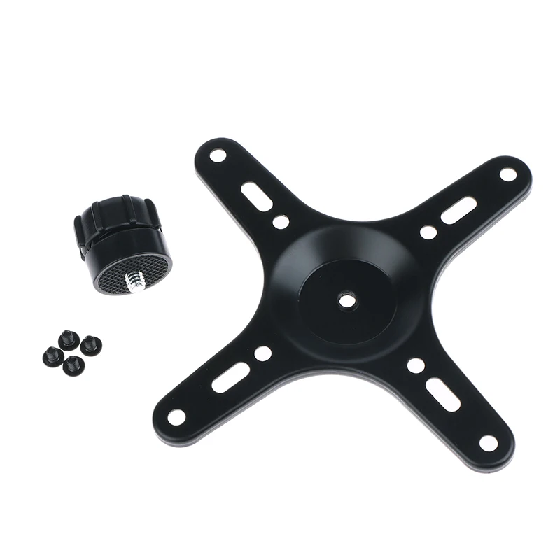 새로운 1세트 휴대용 모니터 장착 브래킷 플레이트 VESA 1/4 인치 나사 구멍에서 100x100MM 75x75MM M4 벽 15,400원