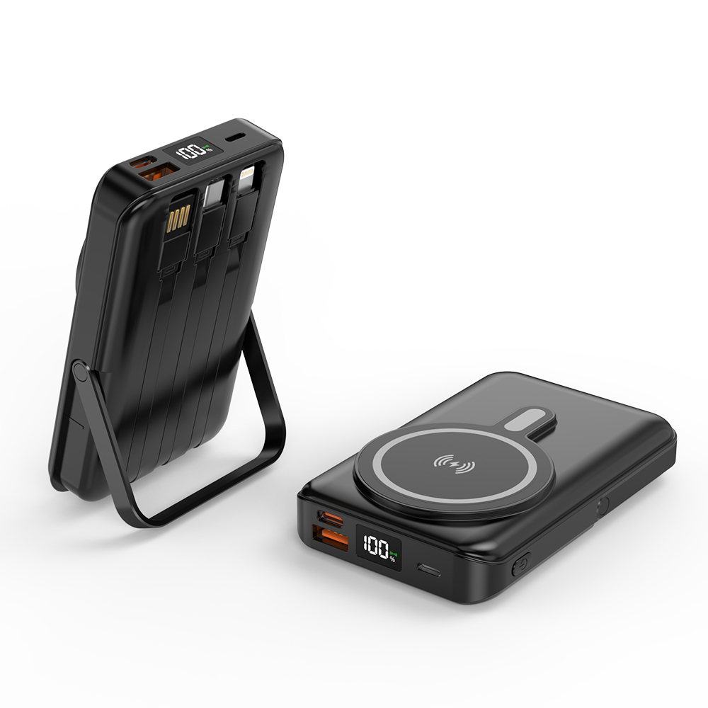 THOUSTA 맥세이프 고속 무선충전 대용량 케이블 일체형 호환 보조배터리 20000mAh 25,900원