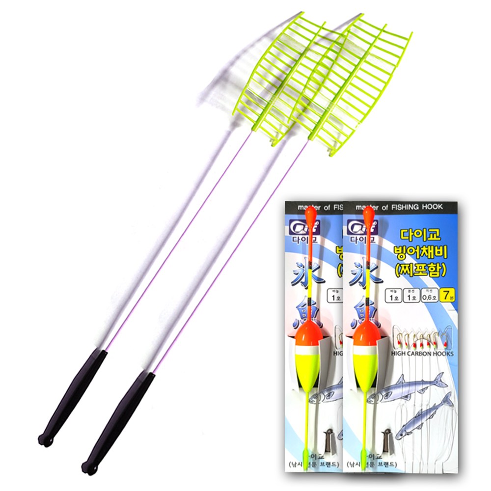 겨울 빙어 축제 견지 낚시대 채비 세트 8,740원